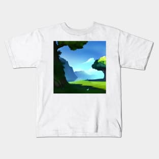 Moutain forests Kids T-Shirt